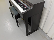 Load image into Gallery viewer, Roland HP203 digital piano and stool in dark rosewood finish stock number 24076
