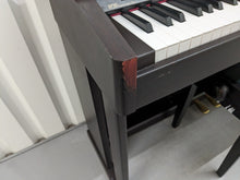 Load image into Gallery viewer, Roland HP203 digital piano and stool in dark rosewood finish stock number 24076
