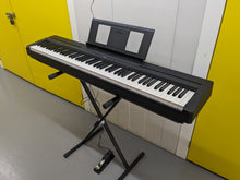 Load image into Gallery viewer, Yamaha P-45 digital portable piano + stand + sustain pedal stock number 24104
