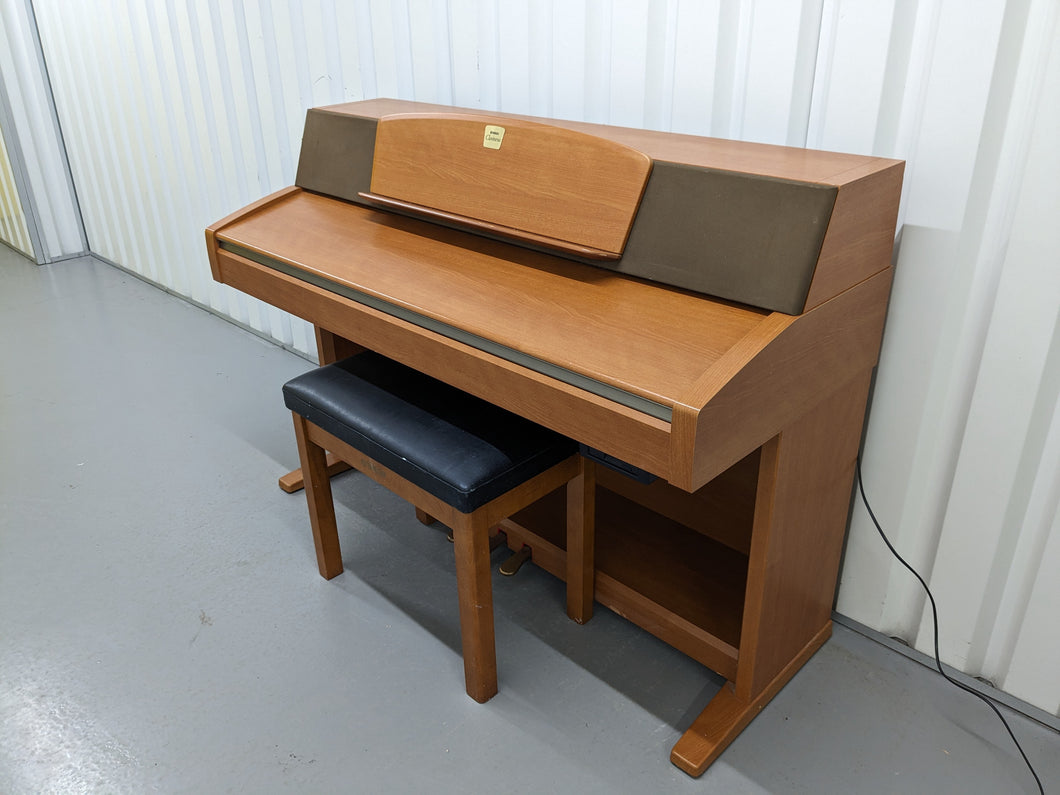 Yamaha Clavinova CLP-970 Digital Piano and stool in cherry wood stock nr 24105
