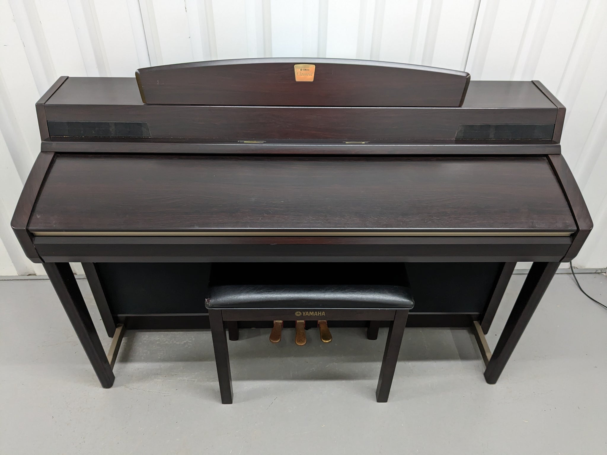 YAMAHA CLAVINOVA CLP-270 DIGITAL PIANO AND STOOL IN DARK ROSEWOOD stoc –  Sulinda Music