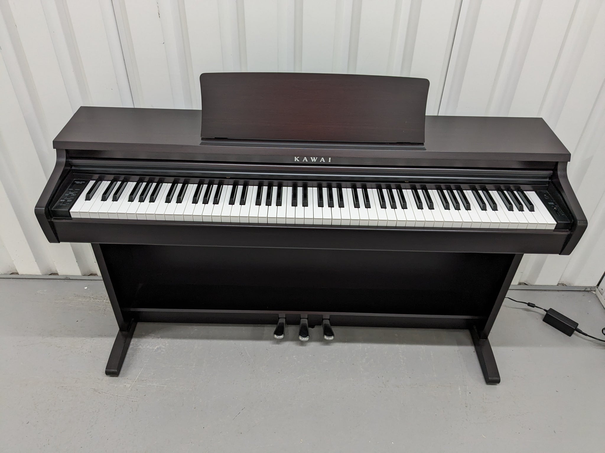 Kawai KDP120 digital piano in dark rosewood finish stock number