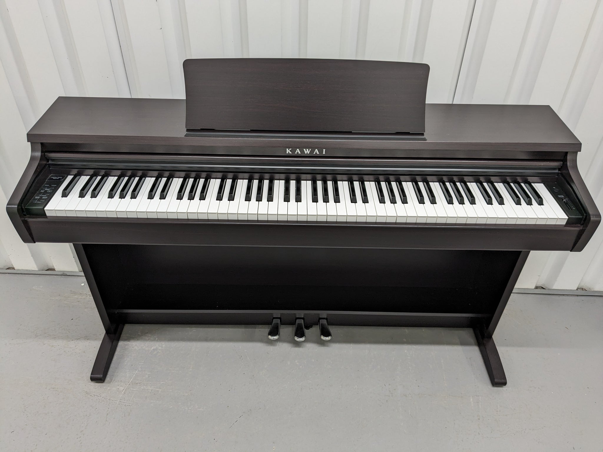 Kawai KDP120 digital piano in dark rosewood finish stock number