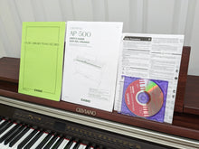 Load image into Gallery viewer, Casio Celviano AP-500 digital piano in mahogany colour stock number 24115
