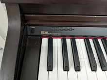 Load image into Gallery viewer, Roland HP203 digital piano and stool in dark rosewood finish stock number 24075
