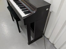 Load image into Gallery viewer, Roland HP203 digital piano and stool in dark rosewood finish stock number 24075
