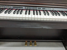 Load image into Gallery viewer, Roland HP203 digital piano and stool in dark rosewood finish stock number 24075
