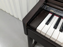 Load image into Gallery viewer, Roland HP203 digital piano and stool in dark rosewood finish stock number 24075
