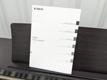 Load image into Gallery viewer, Kawai CN27 digital piano and stool in rosewood finish stock number 24122
