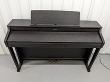 Load image into Gallery viewer, Roland HP505 digital piano in dark rosewood finish stock number 24131
