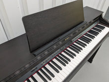 Load image into Gallery viewer, Roland HP302 digital piano and stool in dark rosewood finish stock number 24142
