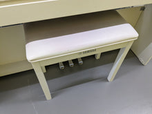 Load image into Gallery viewer, Yamaha Arius YDP-S51 white Digital Piano Slimline space saver stock number 24144
