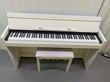 Load image into Gallery viewer, Yamaha Arius YDP-S51 white Digital Piano Slimline space saver stock number 24144
