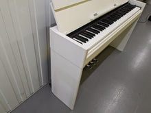 Load image into Gallery viewer, Yamaha Arius YDP-S51 white Digital Piano Slimline space saver stock number 24144
