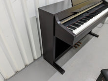 Load image into Gallery viewer, Yamaha Clavinova CLP-340 Digital Piano and stool in dark rosewood stock # 24137
