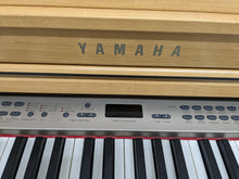 Load image into Gallery viewer, Yamaha Clavinova CLP-440 Digital Piano and stool in cherry wood stock no 24136
