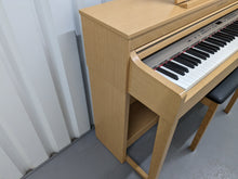 Load image into Gallery viewer, Yamaha Clavinova CLP-440 Digital Piano and stool in cherry wood stock no 24136
