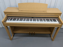 Load image into Gallery viewer, Yamaha Clavinova CLP-440 Digital Piano and stool in cherry wood stock no 24136
