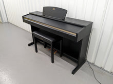 Load image into Gallery viewer, Yamaha Arius YDP-161 digital piano and stool in satin black finish stock number 24151
