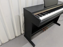 Load image into Gallery viewer, Yamaha Arius YDP-161 digital piano and stool in satin black finish stock number 24151
