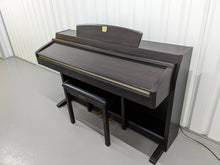 Load image into Gallery viewer, Yamaha Clavinova CLP-240 Digital Piano and stool in dark rosewood stock nr 24140
