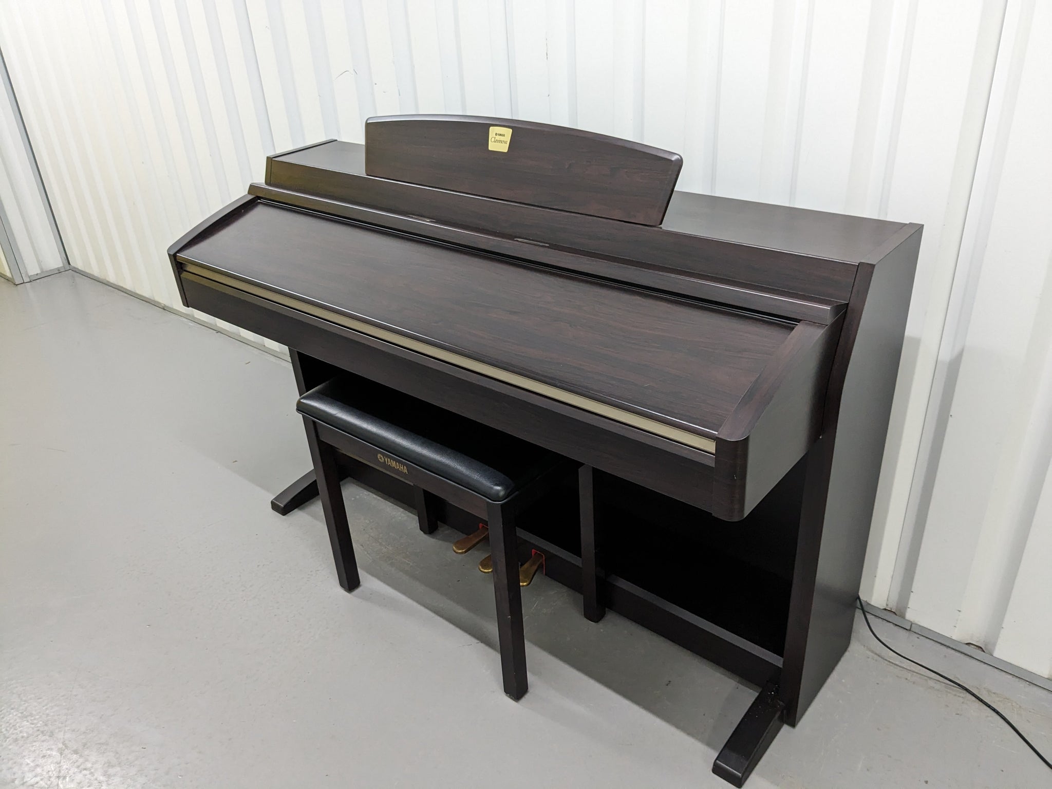 Yamaha Clavinova CLP-240 Digital Piano and stool in dark rosewood