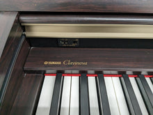 Load image into Gallery viewer, Yamaha Clavinova CLP-240 Digital Piano and stool in dark rosewood stock nr 24140
