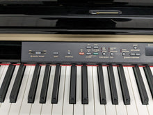 Load image into Gallery viewer, Yamaha Clavinova CLP-240PE Digital Piano polished GLOSSY BLACK stock # 24135
