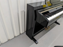 Load image into Gallery viewer, Yamaha Clavinova CLP-240PE Digital Piano polished GLOSSY BLACK stock # 24135

