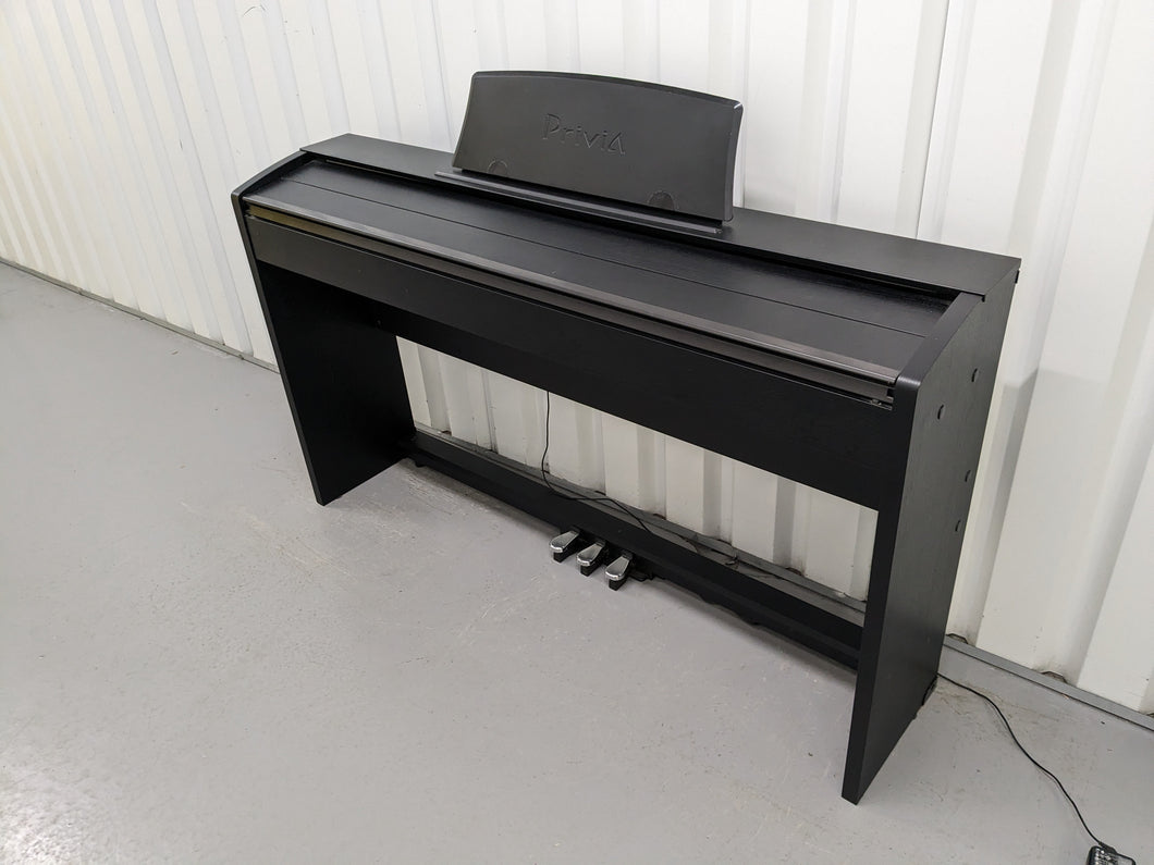 Casio Privia PX-735 Compact slimline Digital Piano in satin black Stock #24157