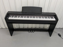 Load image into Gallery viewer, Casio Privia PX-735 Compact slimline Digital Piano in satin black Stock #24157
