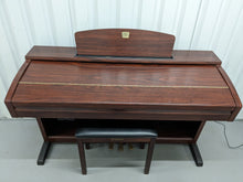 Load image into Gallery viewer, Yamaha Clavinova CVP-303 Digital Piano arranger + stool in mahogany stock #24159
