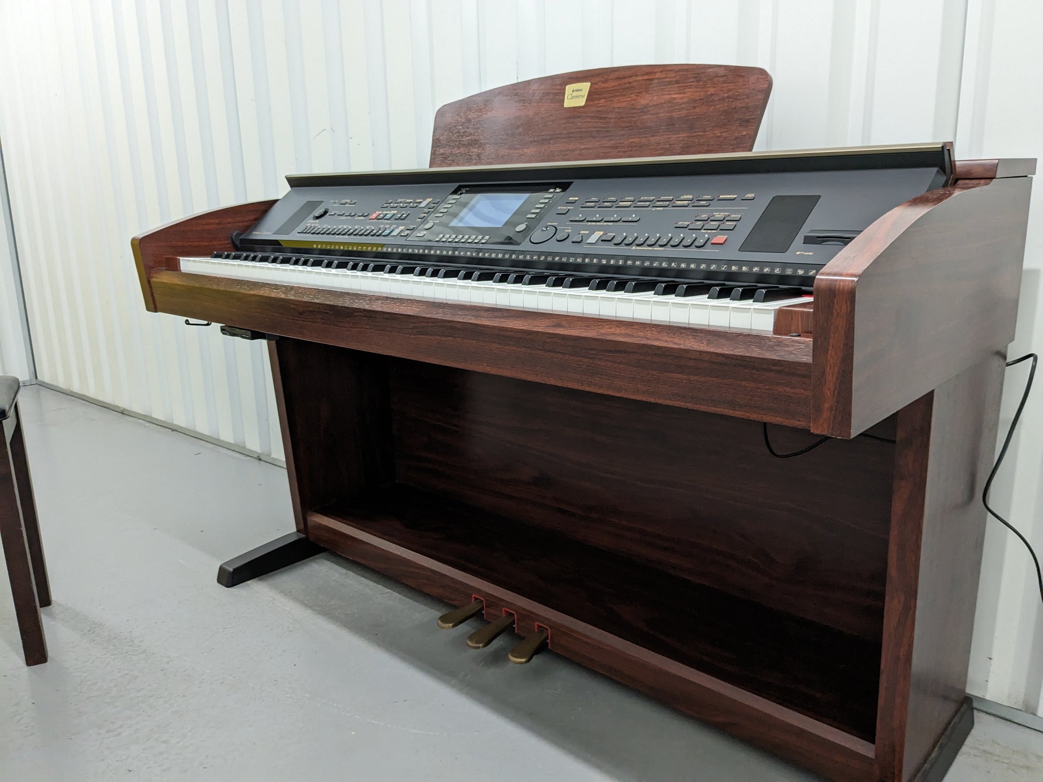 Yamaha Clavinova CVP-303 Digital Piano arranger + stool in mahogany st –  Sulinda Music