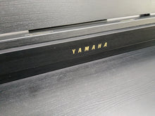 Load image into Gallery viewer, Yamaha Clavinova CLP-440 Digital Piano and stool in satin black stock no 24166
