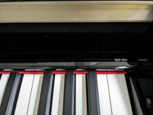 Load image into Gallery viewer, YAMAHA CLAVINOVA CLP-380PE DIGITAL PIANO + STOOL GLOSSY BLACK stock nr 24174
