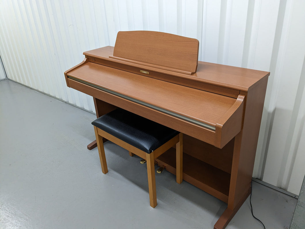 Kawai CN41 digital piano and stool in light oak finish stock number 24185