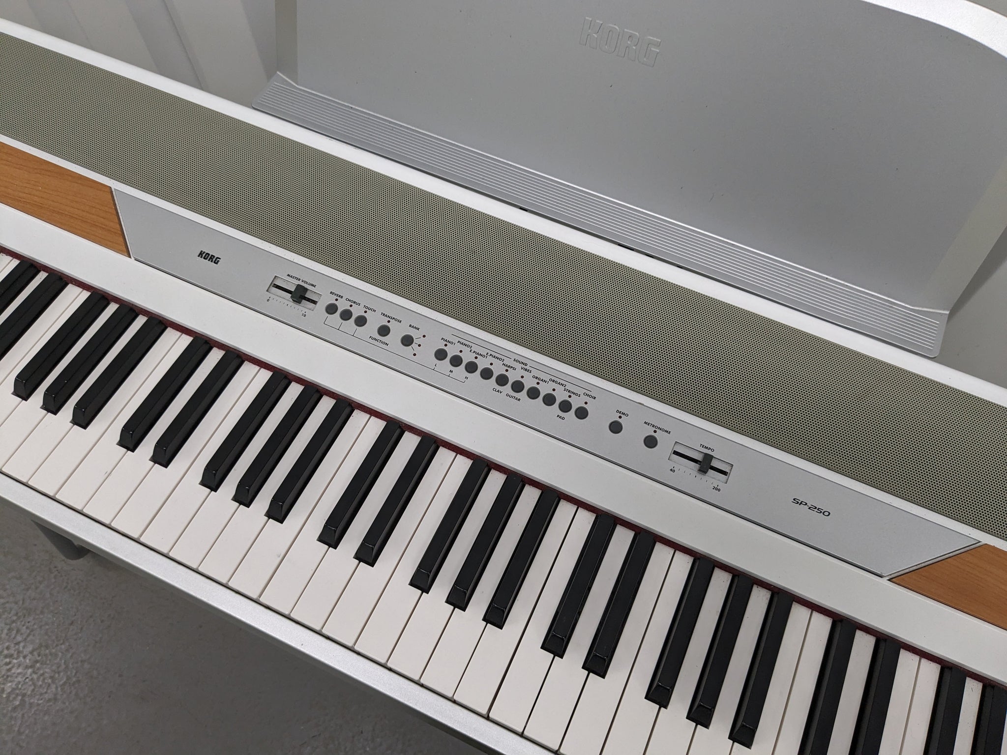 KORG SP-250 88 Key professional Piano with stand and sustain