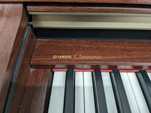 Load image into Gallery viewer, Yamaha Clavinova CLP-150 digital piano and stool in mahogany stock #24205
