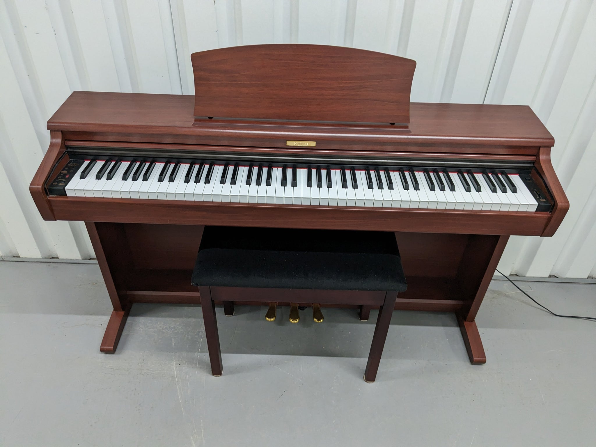 Kawai CN22 digital piano and stool In Mahogany Finish stock number 242 –  Sulinda Music