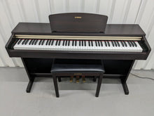 Load image into Gallery viewer, Yamaha Arius YDP-151 digital piano and stool in dark rosewood finish stock number 24619
