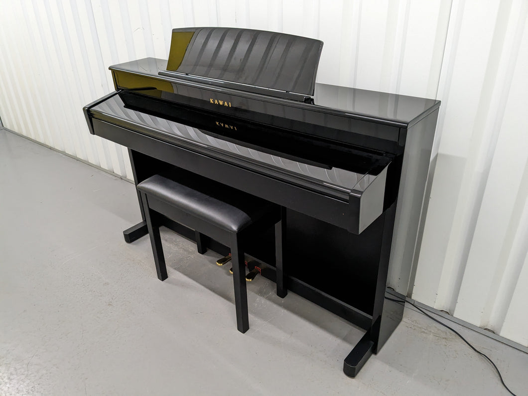 Kawai CS4 classic series Digital piano glossy black polished ebony stock #24212
