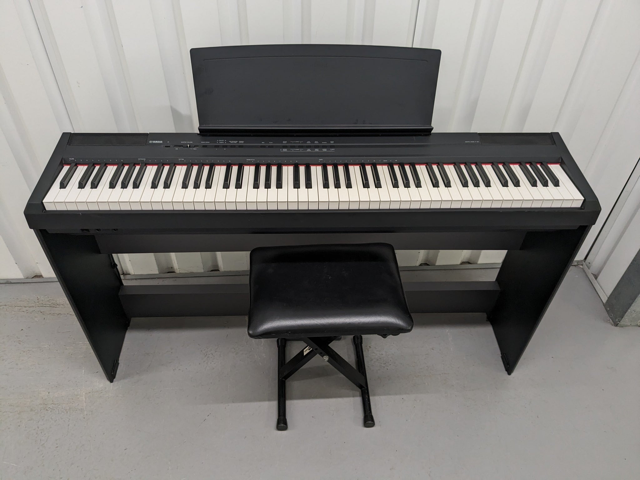 yamaha pedal e piano Yamaha P-105 digital portable piano and fixed stand 3 pedals black sto – Sulinda Music
