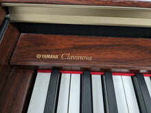 Load image into Gallery viewer, Yamaha Clavinova CLP-170 Digital Piano and stool in mahogany colour stock #24217
