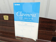 Load image into Gallery viewer, Yamaha Clavinova CLP-280 in Polished Glossy Mahogany finish stock nr 24130
