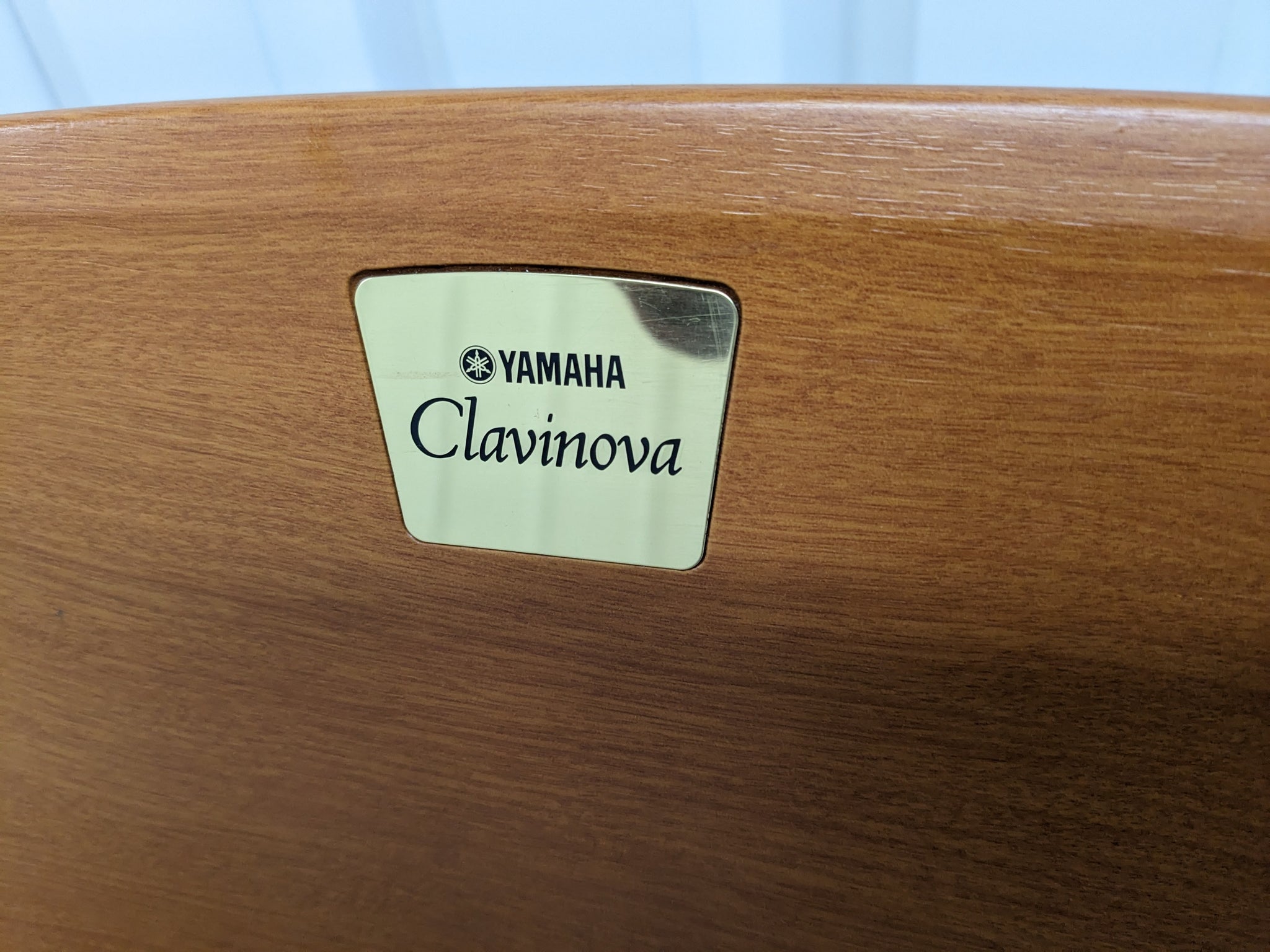 Yamaha Clavinova CLP-150c Digital Piano with stool in light oak