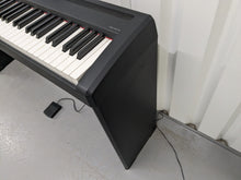 Load image into Gallery viewer, Yamaha P95 digital portable piano and fixed stand in black finish stock #24231
