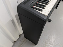 Load image into Gallery viewer, Yamaha P95 digital portable piano and fixed stand in black finish stock #24231
