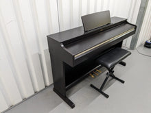 Load image into Gallery viewer, Yamaha Arius YDP-162 Digital Piano in rosewood, clavinova keyboard stock # 24244
