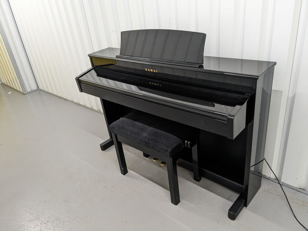 Kawai CS4 classic series Digital piano glossy black polished ebony stock #24268