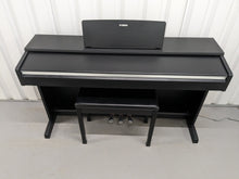 Load image into Gallery viewer, Yamaha Arius YDP-142 Digital Piano and stool in satin black Stock number 24283
